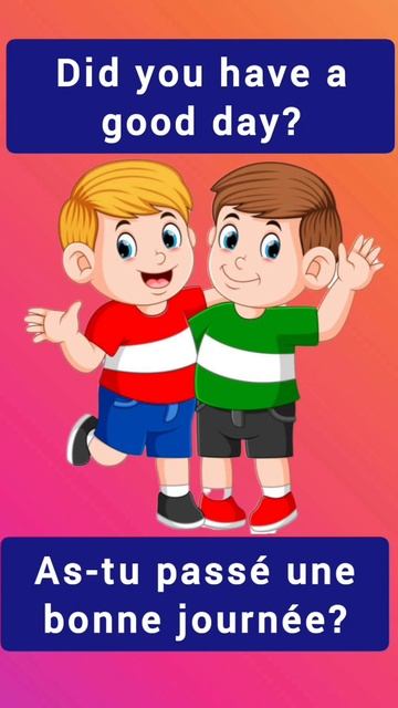 How to Say 'Do You Have A Good Day' in French #shorts смотреть онлайн