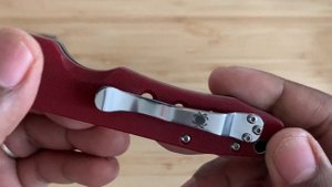 Spyderco Smock Bohler M390 DLTTrading Exclusive Red G-10 — Knife Unboxing & Overview