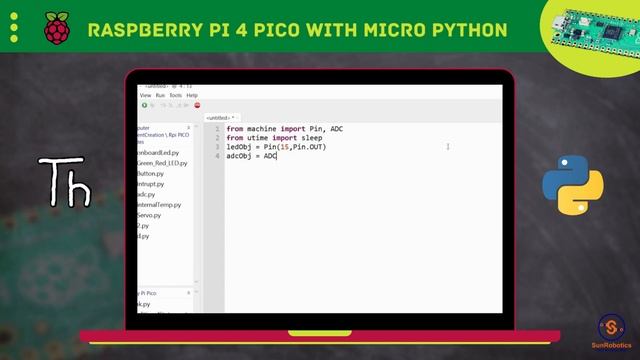 Understanding Automatic Street Light Using LDR (ADC) | Raspberry Pi Pico With Micropython | Part-6