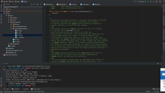 Java & Full Stack Training - session 6 (Java polymorphism and variable shadowing)