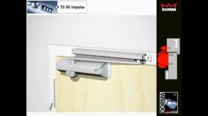 Дверной доводчик DORMA TS 90 Impulse