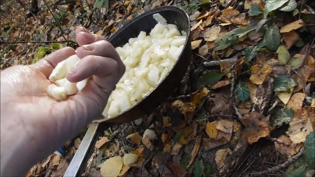 Поход .  Рецепт Картошки Из Детства.