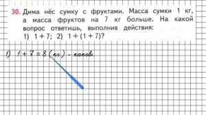 Страница 93 Задание 30 – Математика 2 класс (Моро) Часть 1