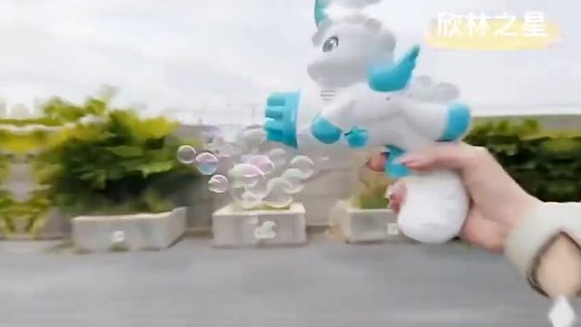 генератор мыльных пузырей Единорог мини