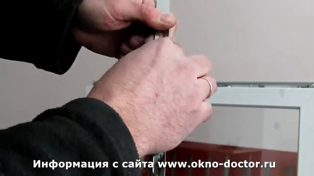 Установка пластины от высверливания Siegenia смотреть онлайн