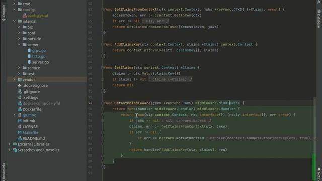 Auth Middleware на уровне server смотреть онлайн