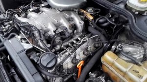 AUDI A8 D2 3.3 TDI pierwsze odpalenie po 2 latach, głowice po remoncie, engine start after two year