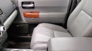 2018 Toyota Sequoia Platinum White Used. walk around for sale in Fond Du Lac, Wisconsin,
