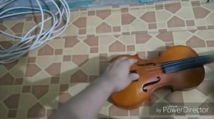 Ремонт скрипки №4. Приводим скрипку в порядок