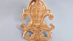 Резной декор для классической мебели из дерева. Арт.- 334
