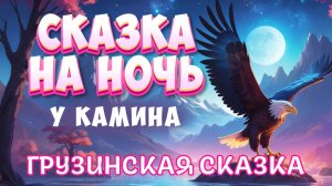 Сказка на ночь у камина для взрослых | Грузинская народная сказка "Большой орел и охотник"