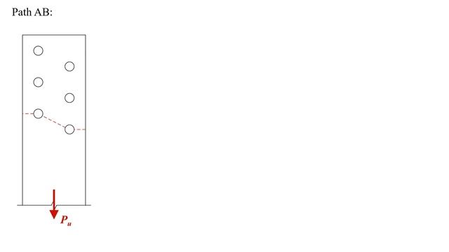 AISC Tension Member Example - PL6x1 Staggered Bolt Pattern смотреть онлайн