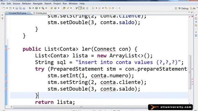 Curso de Java - JSE - 112 - JDBC CRUD, Create, Read, Update e Delete