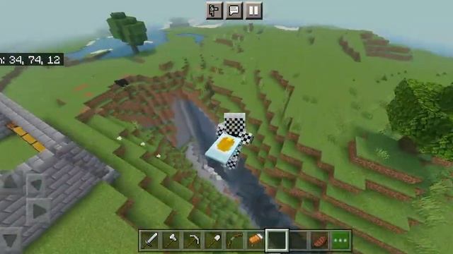 Minecraft But Iam Crafting a 🚗 Car in Telugu *1