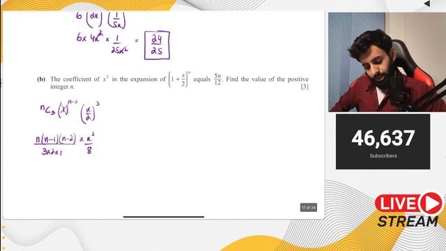 IGCSEO level Add Maths - Binomial Theorem