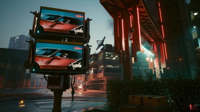 Реклама будущего и её влияние на жанр киберпанка [Cyberpunk 2077]