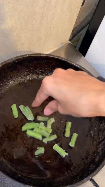 Очень вкусный сытный салат. Салат со стручковой фасолью. Вкусная еда. #food #salads