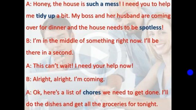English Podcast - Esl English - Cleaning the House