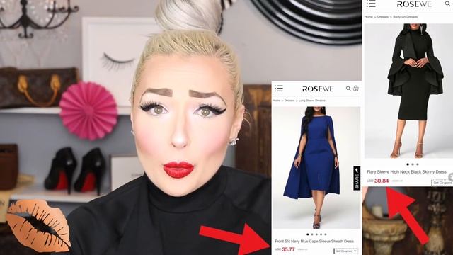 ✨👗RoseWe Review & HAUL 👗✨ Fashion REVIEW - With WIGS! WOW! смотреть онлайн