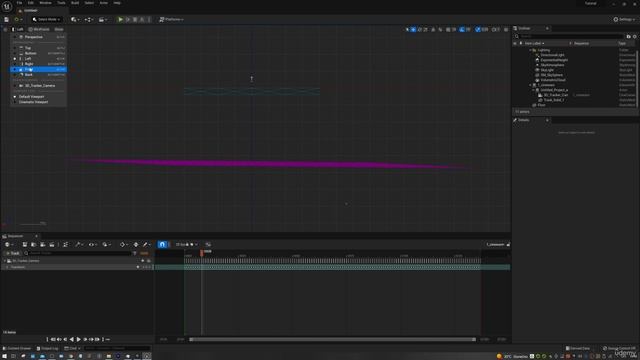 4. Working with tracked camera in Unreal Engine