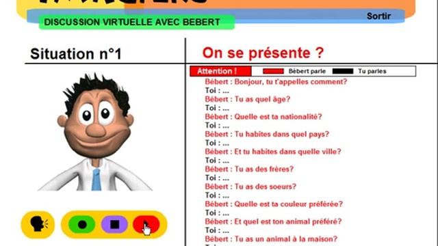 урок французского языка = Imagiers = Discussion avec Bébert #1 смотреть онлайн