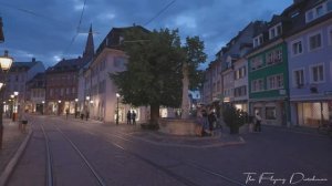 Фрайбург-им-Брайсгау 🇩🇪 Живописная вечерняя прогулка по историческому центру Фрайбурга в Германии