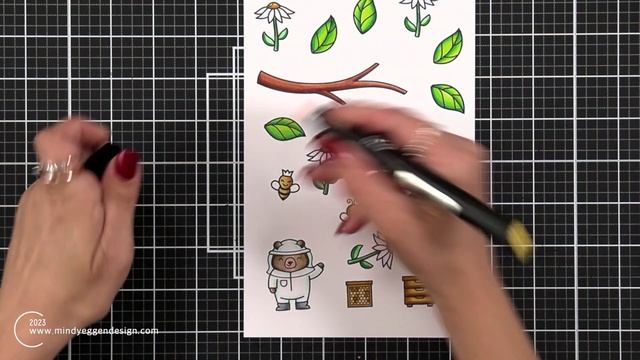 Coloring With OLO Markers: Lawn Fawn Mini May 2023 Release