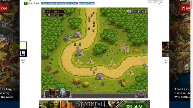 прохождение игры защита королевства 1 мисия смотреть онлайн