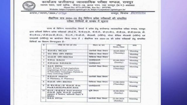 अभ्यास  Day 1 :  -  PAT Notification #pat#agriculture #cgvyapam#education #technology