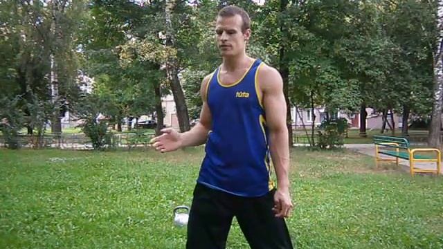 Обучение жонглированию гирей.Маятник.Ситников смотреть онлайн