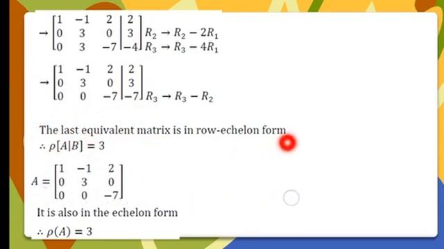 CHAPTER 1 : MATRICES AND DETERMINANTS