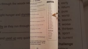 Page 112 Spelling page (fill in the correct word)