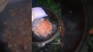 Рецепт солянка по Ивлевски!!! Готовим в казане. Ужин в казане на костре