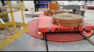 Тележка передаточная рельсовая