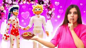 Куклы Леди Баг и Супер Кот поженились!😍👰🤵 Свадебный набор от Miraculous для девочек