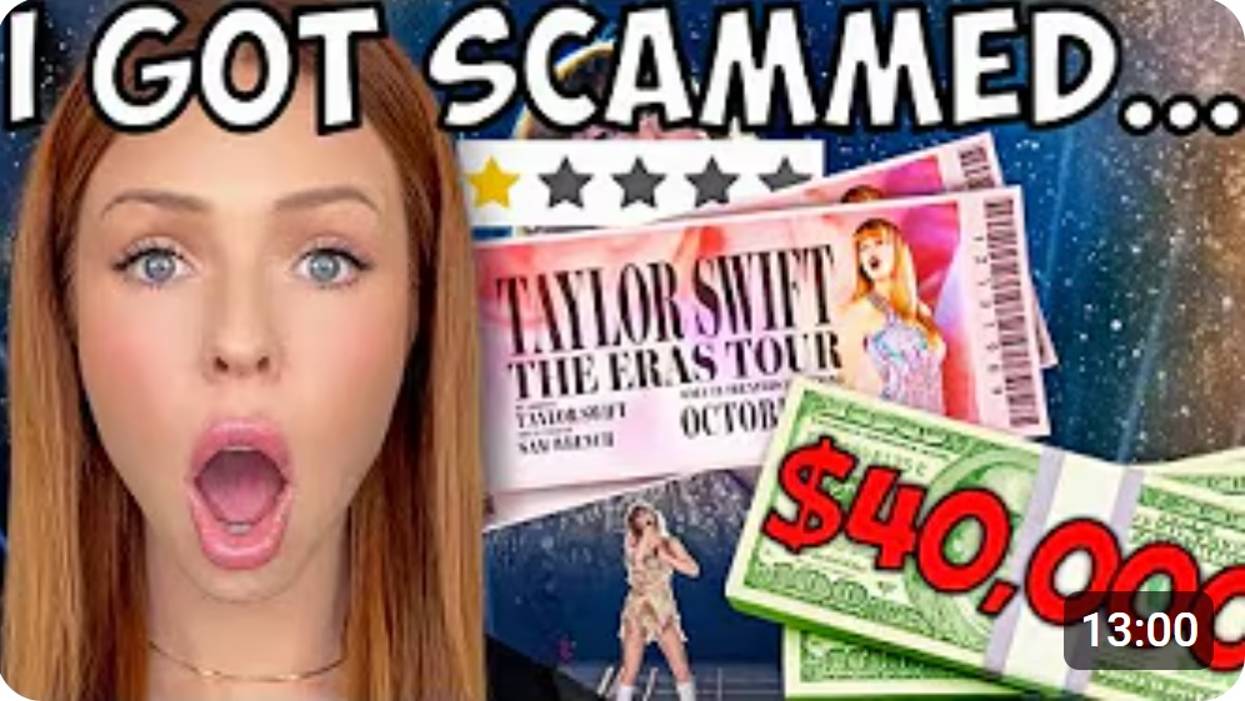 При раздаче билетов на Тейлор Свифт МЕНЯ ОБМАНУЛИ, а я покупала билеты в первый ряд