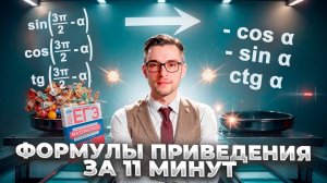 Формулы Приведения в Математике за 11 минут