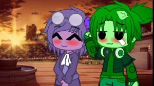 Green x Purple ||Mini story|| Animation vs Minecraft/Animator //Gacha club\\