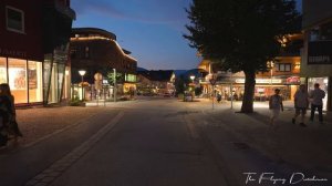 Майрхофен, Австрия 🇦🇹 | Спокойная уютная вечерняя прогулка по Циллертальской долине