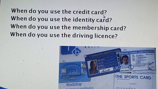 Личные данные 7 класс 2 язык