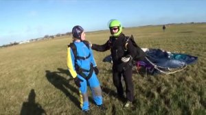 E. Gudmundsson Charity Tandem sky dive Morocco École Nomade