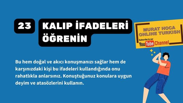 DİL ÖĞRENMEDE ETKİLİ 25 YOL - 3. Bölüm (20-25) - 25 Effective Ways to Learn Languages Part 3 (20-25