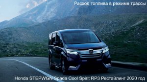 Honda STEPWGN Расход топлива по трассе за 12000км