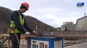 На улице Калараша продолжается строительство детского сада.