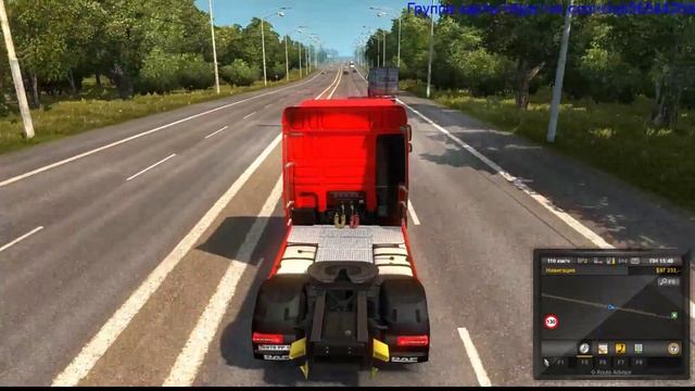 ETS 2 Карта Минск-Москва-Крым V4.3 в разработке детализирован не большой участок дороги смотреть онлайн