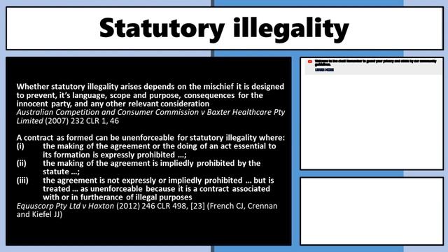 LA1106 Statutory Illegality смотреть онлайн