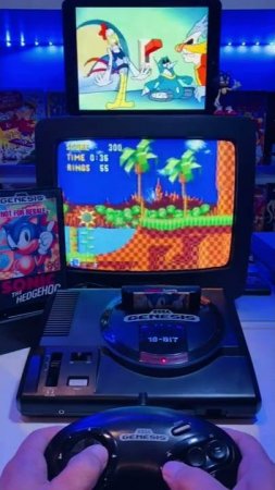 Sonic The Hedgehog (1991) on Sega Genesis #90s #retrogames #sonic #segagenesis [rIQJIVG1lME]