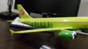 Обзор модели самолёта Airbus А320 А/к "S7 Airlines" "1/100".