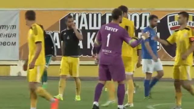 Солигорск. СТК. 1-ый квалификационный раунд ЛЕ "Шахтером" пройден