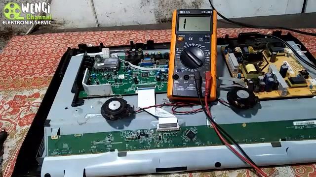 cara perbaiki/menentukan kerusakan tv led polytron plm24m61 blank putih смотреть онлайн
